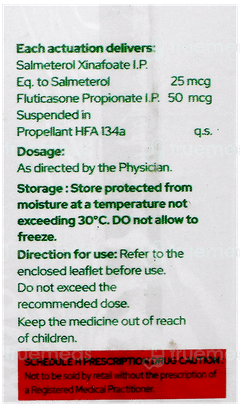 Airflow 50 Inhaler 120Mdi